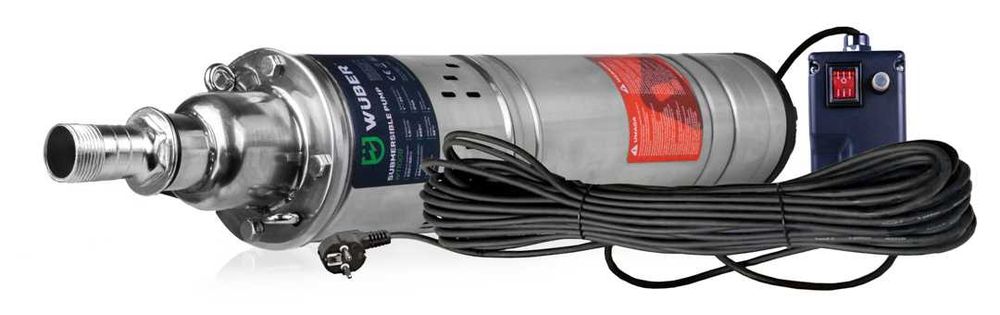 POMPA GŁĘBINOWA Śrubowa 550W DO WODY CZYSTEJ do studni 1500 L/h 1"