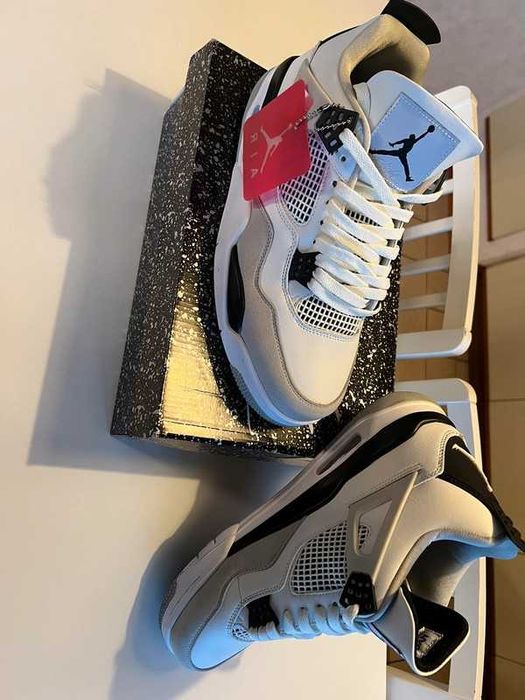 Jordan 4 Retro Military Black 41