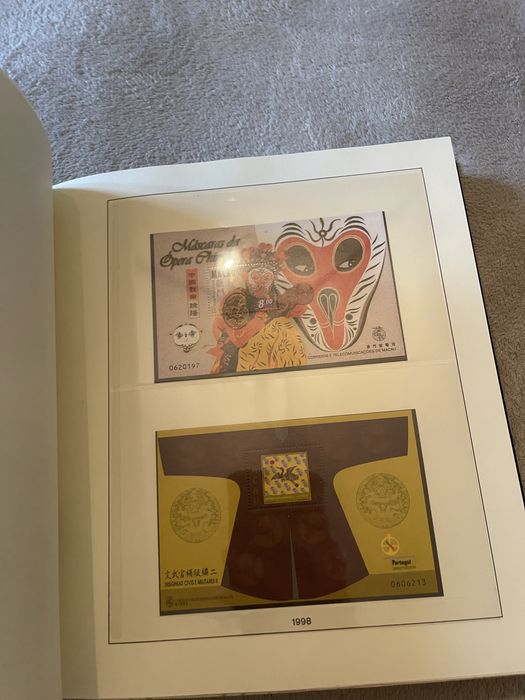 Coleçao de selos Macau