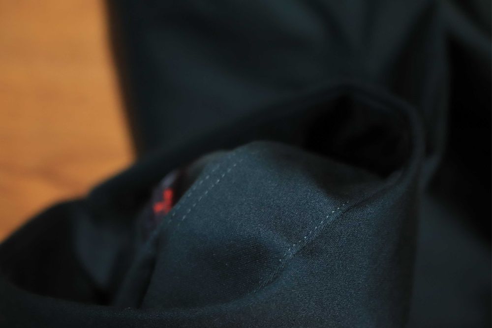 Koszula Dressmann r. L 42/42 męska zielona dł rękaw elegancka