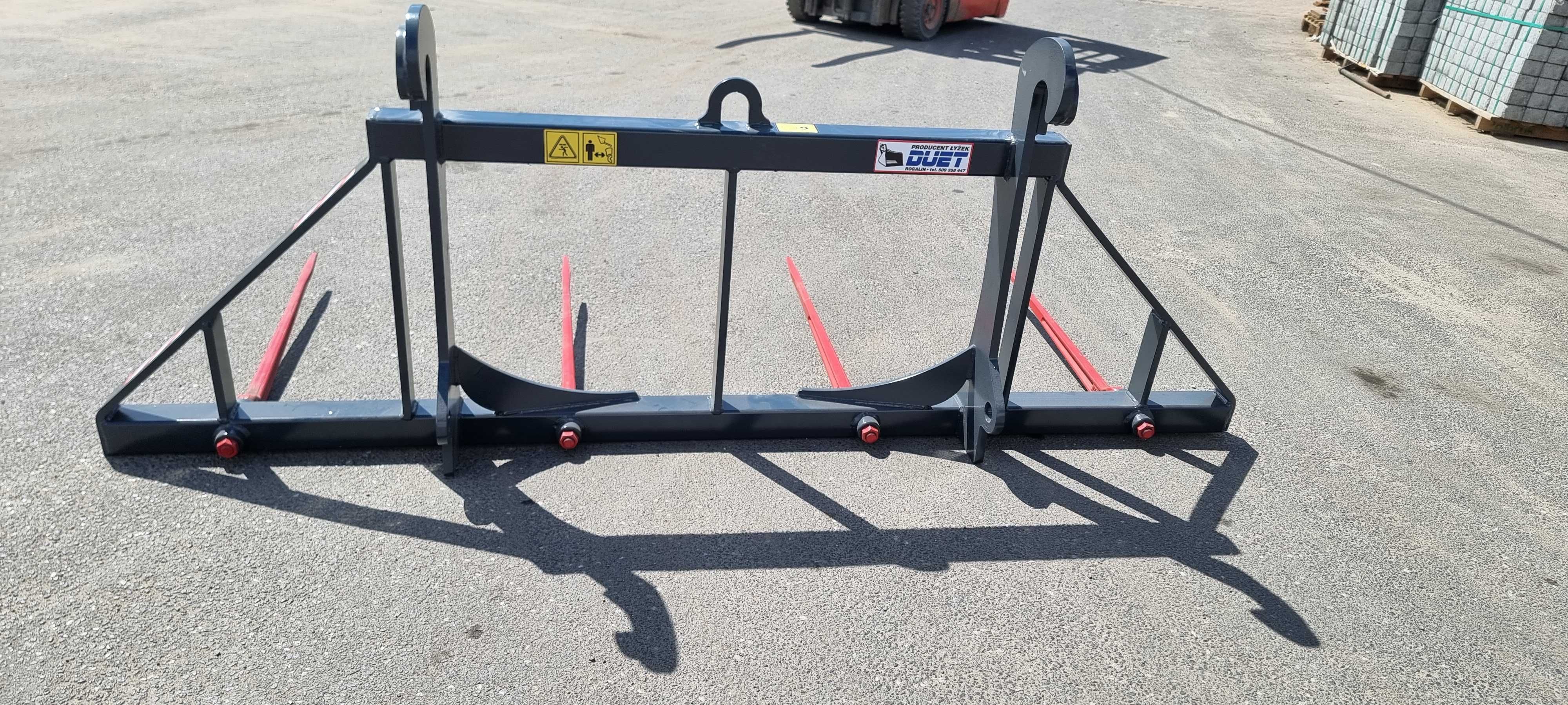 widły do słomy bel snopków manitou PRODUCENT szybka realizacja jcb