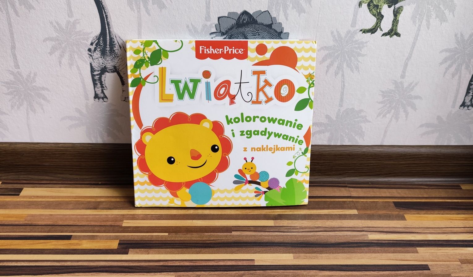 Fisher Price Kolorowanka podłogowa Lwiątko kolorowanie i zgadywanie