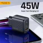 Voltme 45 w GaN зарядное устройство