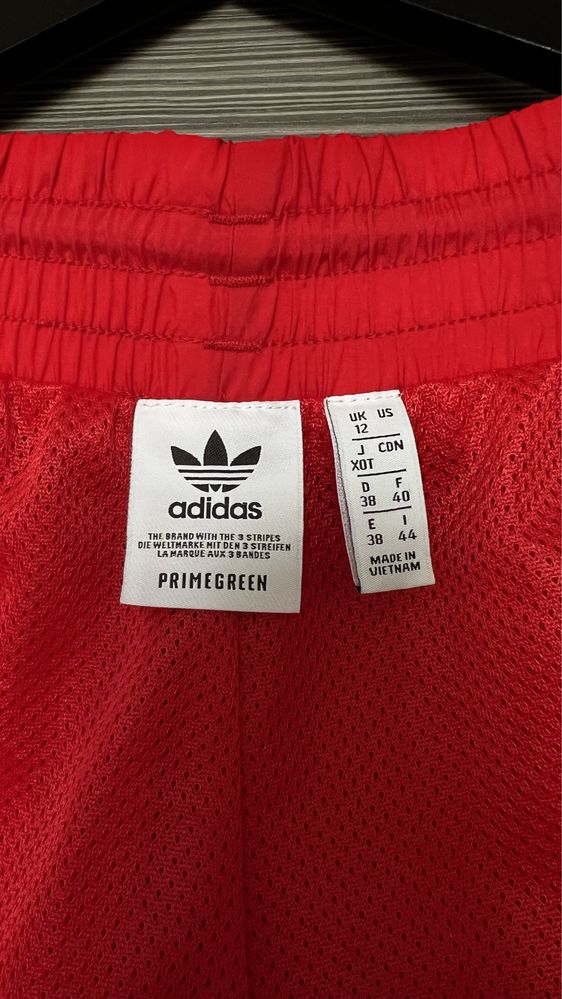 ADIDAS ORIGINALS Женские спортивные брюки штаны красные Л