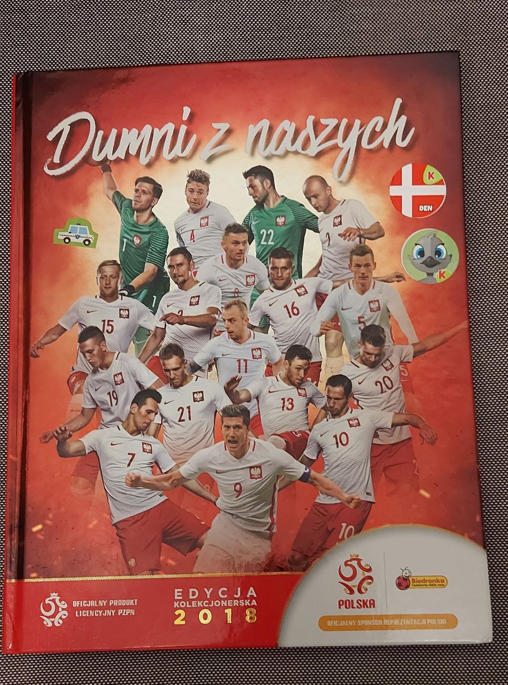 Album reprezentacji Polski karty zawodników