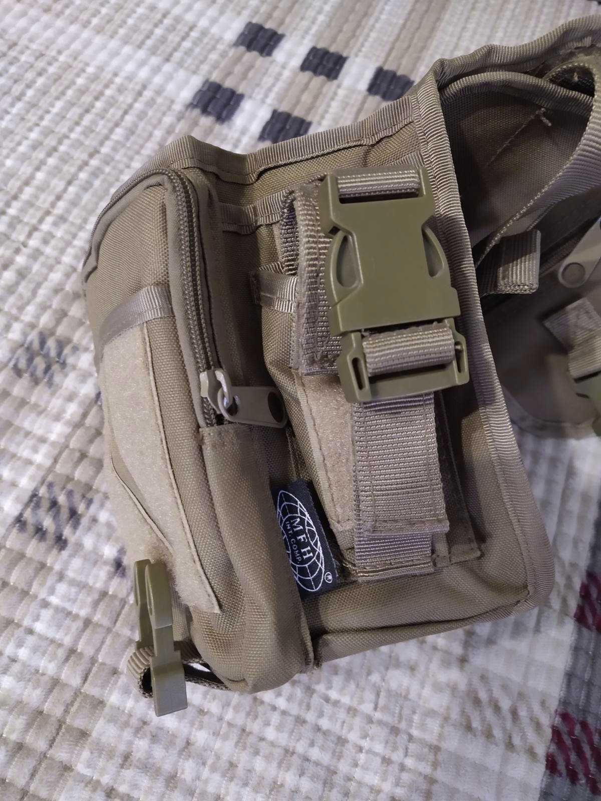 Тактична стегновий сумка MFH 30701R Coyote.