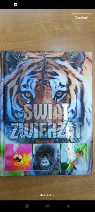 Książka świat zwierząt