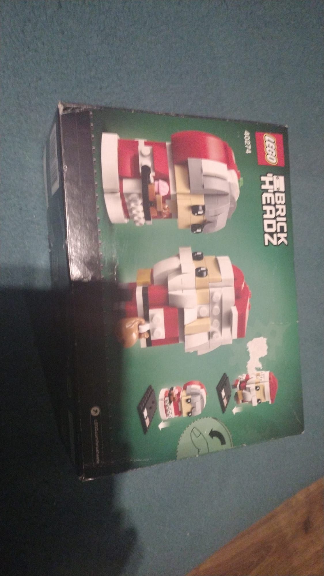 Lego brickheadz święty mikołaj