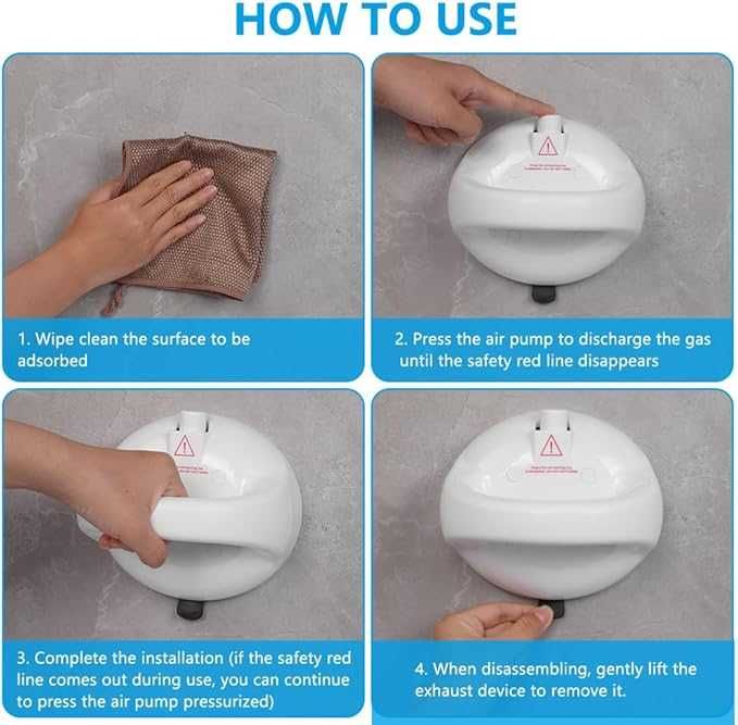 HOTUT Rączka z Przyssawką  – Mobilne Wsparcie Bez Wiercenia