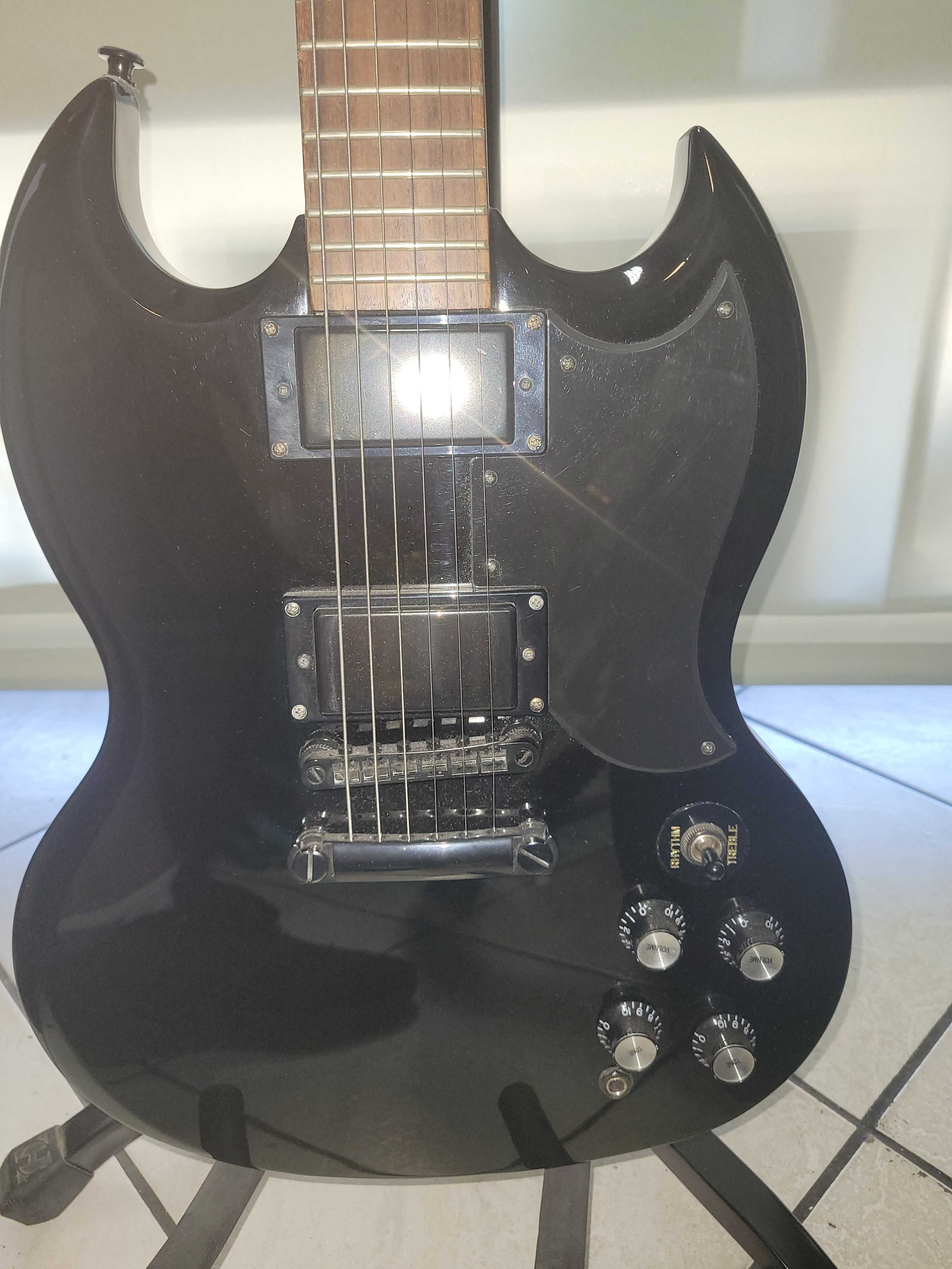 Gitara elektryczna Epiphone SG Tony Iommi Black