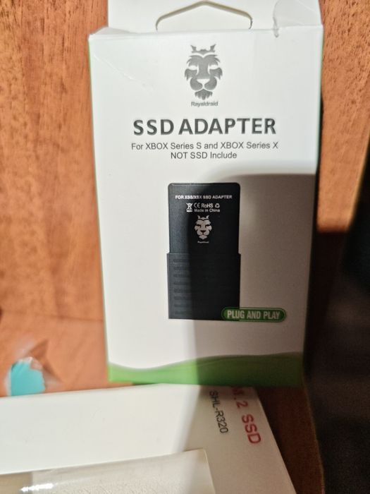 Xbox series x /s адаптер SSD m.2 mvme