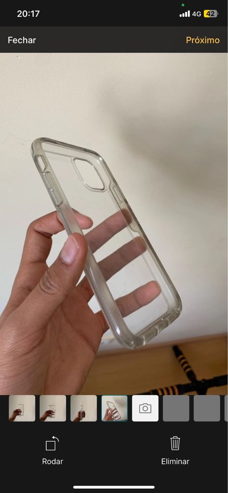 Capa iphone 11 transparente
