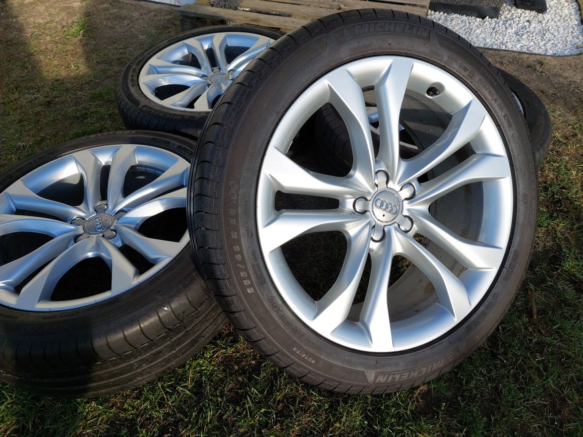 Oryginalne 20 koła felgi AUDI S-LINE 8R0 Q5 SQ5 Q7 Michelin 255/45 R20