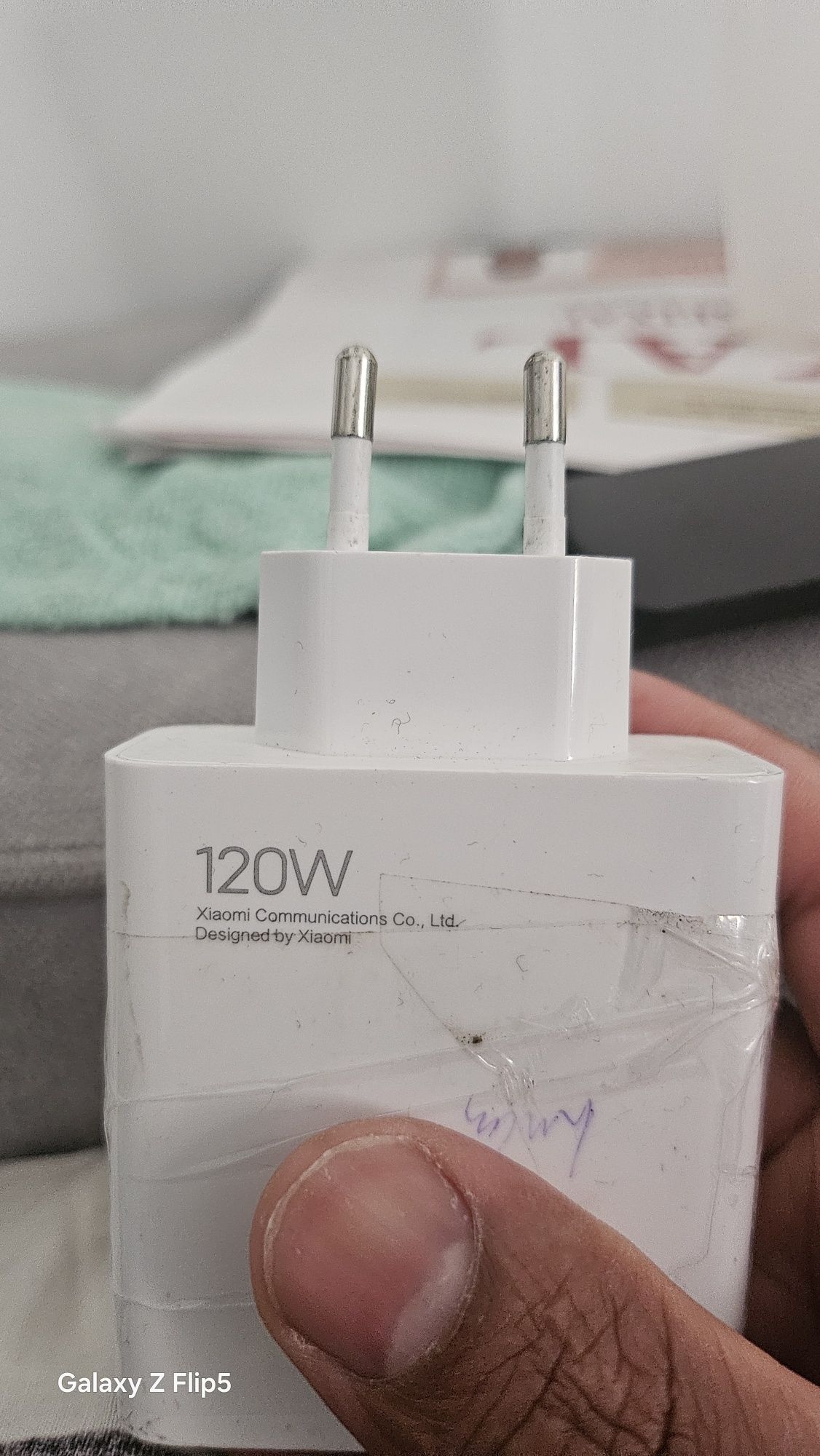 Carregador original xiaomi 120W