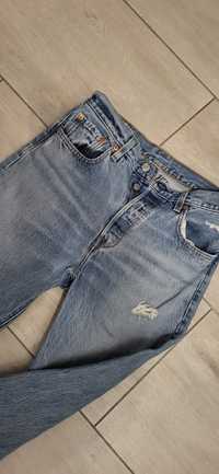 Spodnie jeansy Levi's M