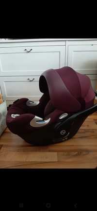 Cybex aton q w kolorze grape juice