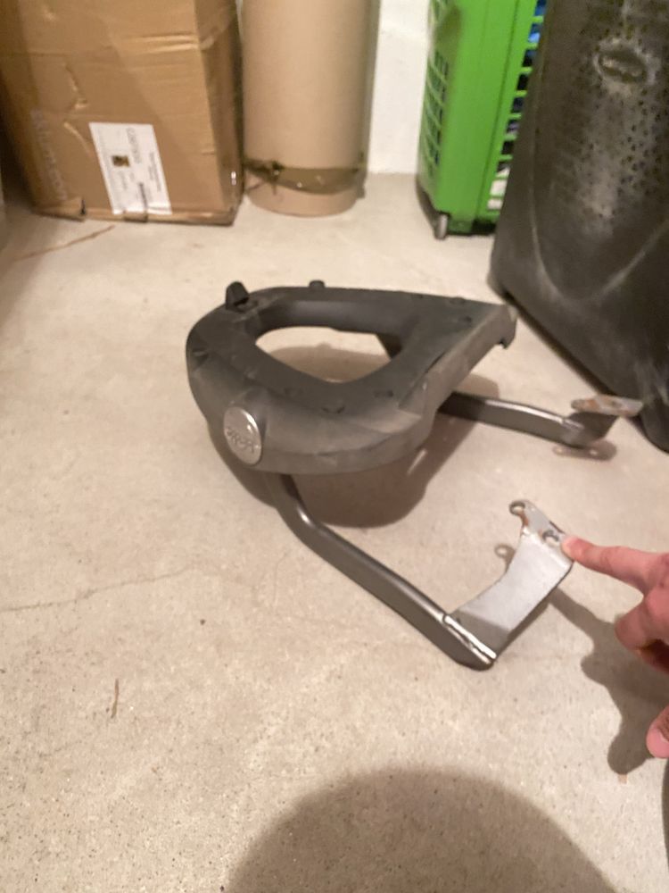 Kit Mala + Suporte de Cb600f Hornet