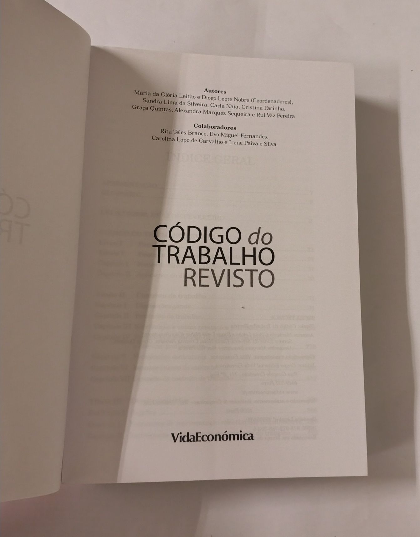 Código do Trabalho Revisto: Anotado e Comentado