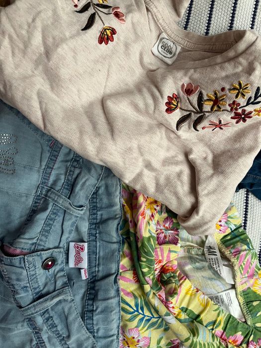 Zestaw ubranek dziewczynka 134/140