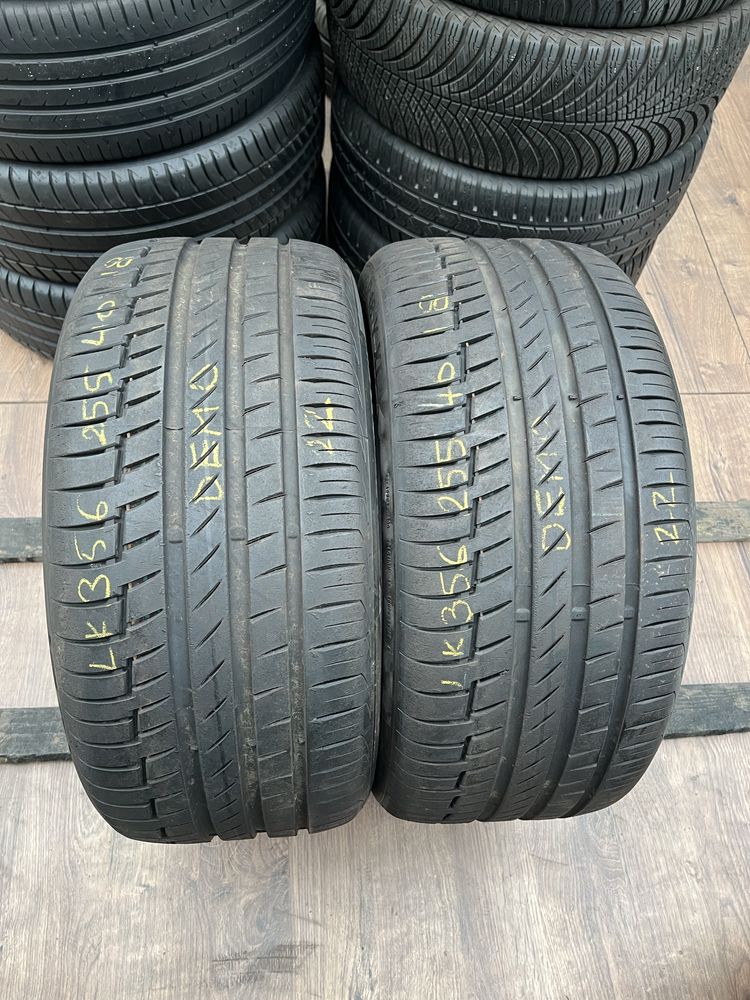 Opony letnie DEMO 255/40/R18 Continental PremiumContact 6 - 2 sztuki