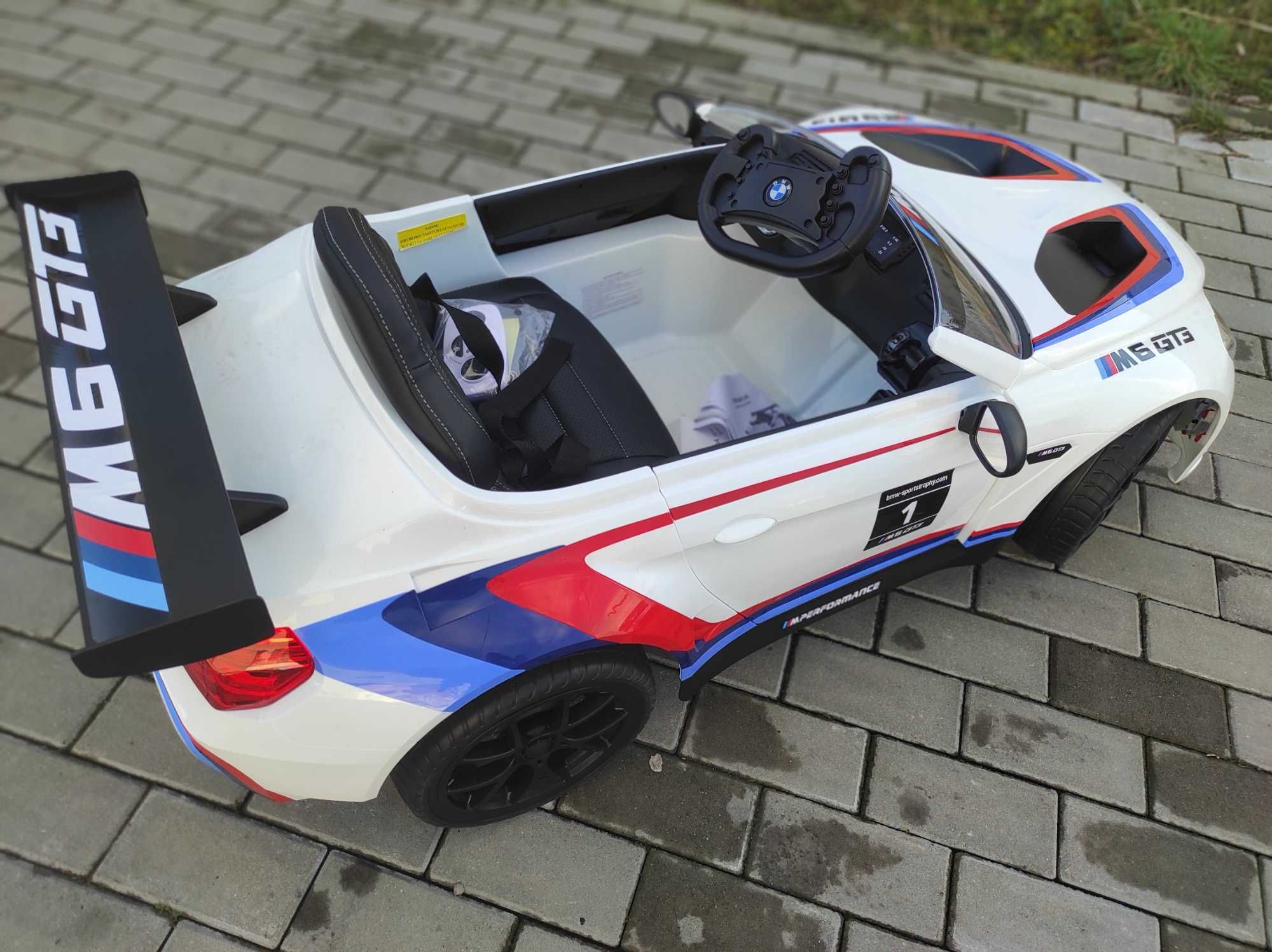 Auto na Akumulator BMW M6 GT3 - Klimatyzacja OUTLET