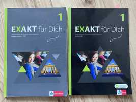 Podręcznik i ćwiczenia do języka niemieckiego „Exakt für Dich 1”