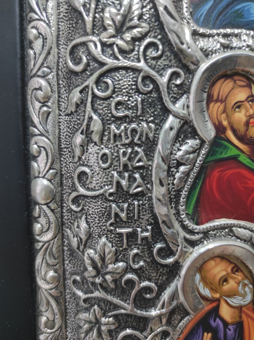 Quadro Arte Byzantine prata 925