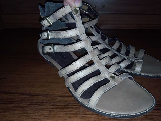 Skórzane sandały / rzymianki | 40/41 | 26cm