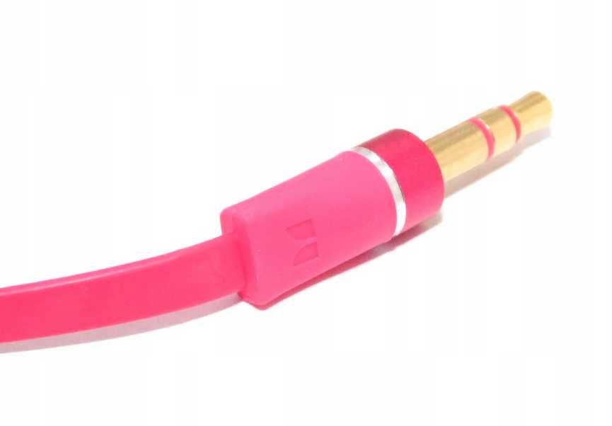 Kabel NOKIA Audio Aux MINI JACK 3,5mm Stereo PŁASKI 110cm