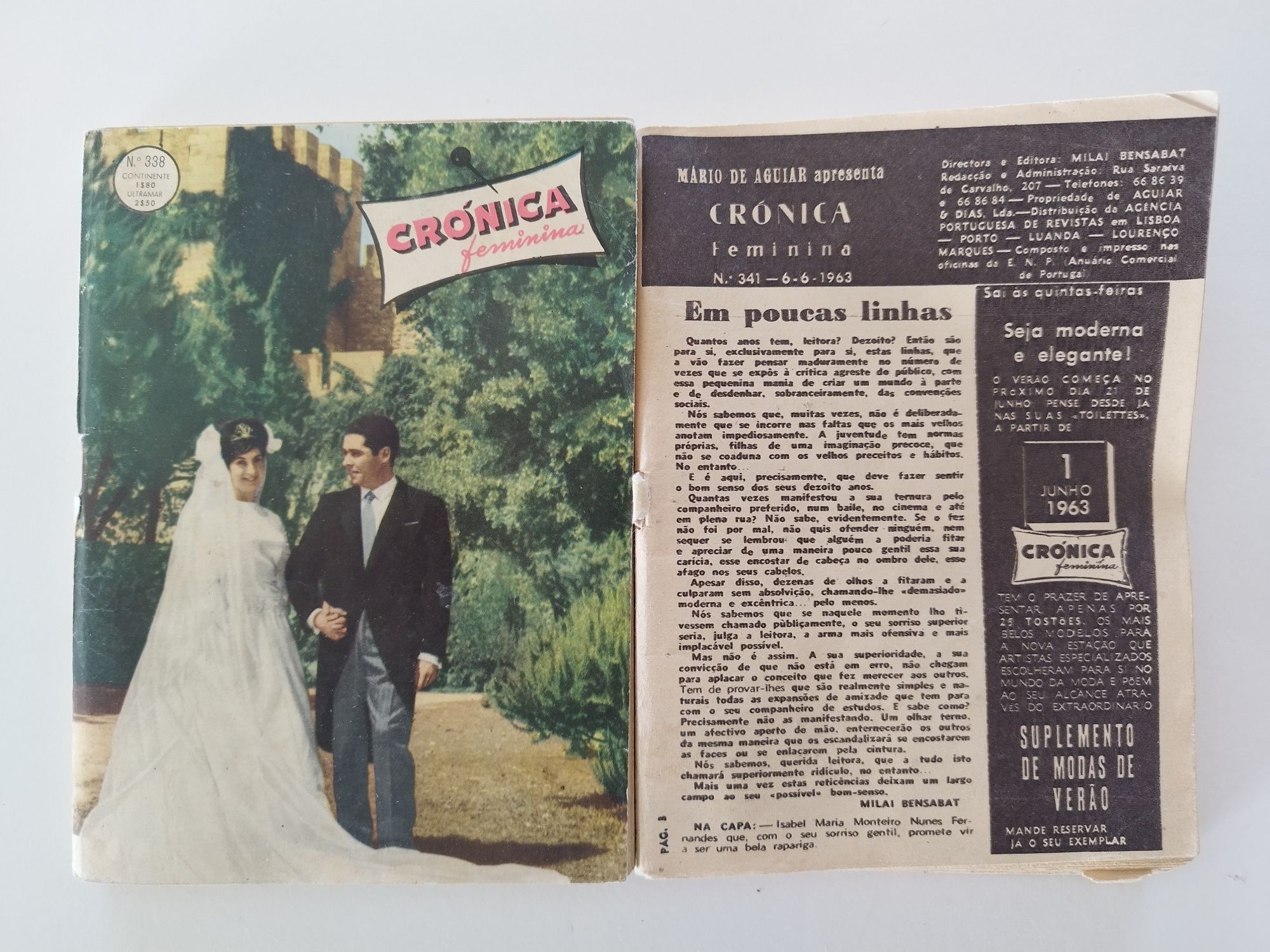 Revistas Crónica Feminina 1963