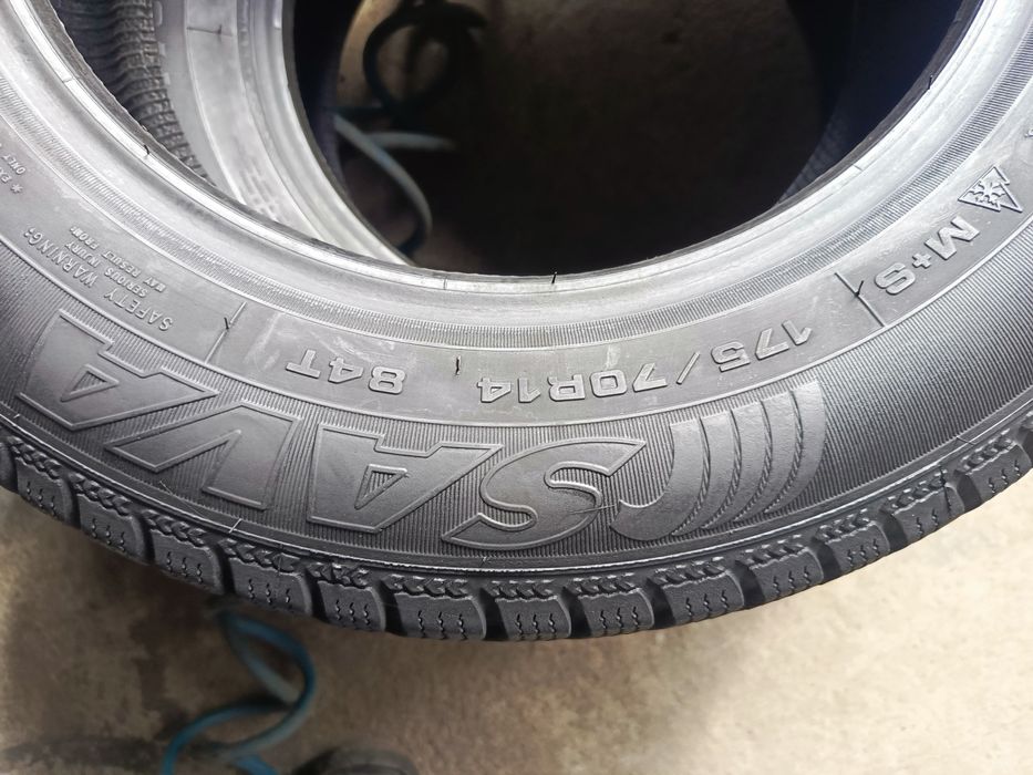 Sprzedam prawie nowe opony 175/70 r14