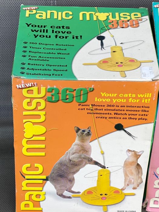 Zabawka dla kota na baterię Panic Mouse