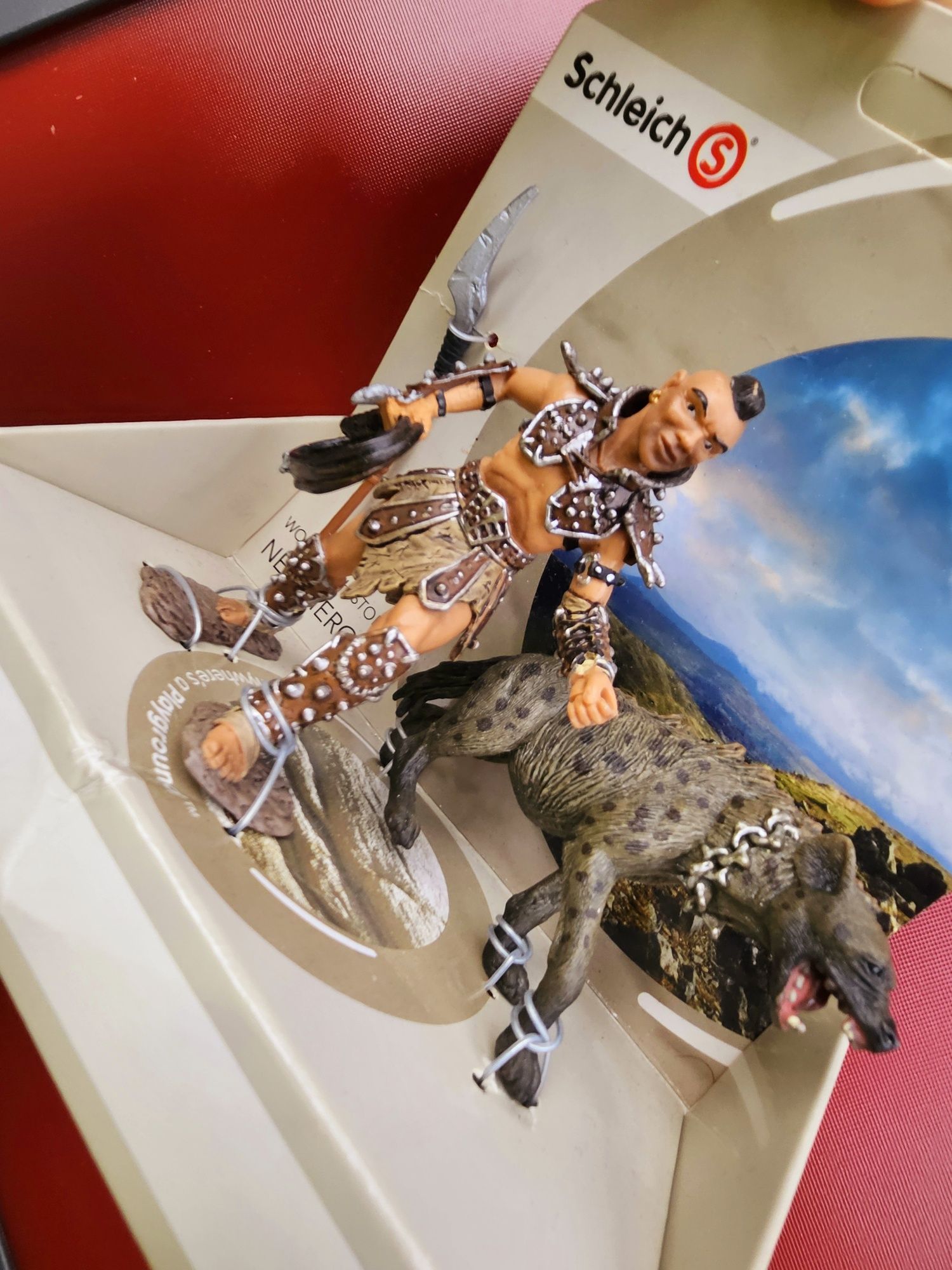 Schleich hiena gladiator figurki 70079 zestaw zabawkiKupMiChceTo