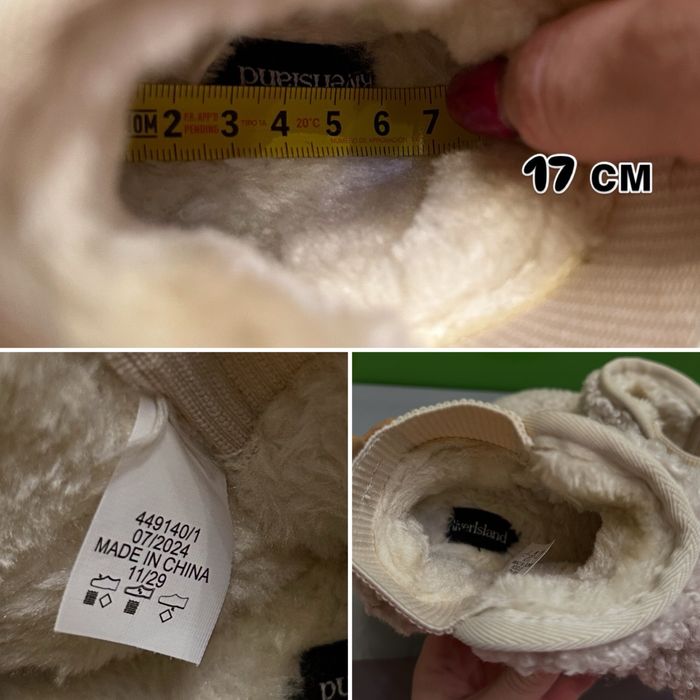 ‼️ уги River Island 28 29 ugg хутряні барашик ботінки тедді меховые