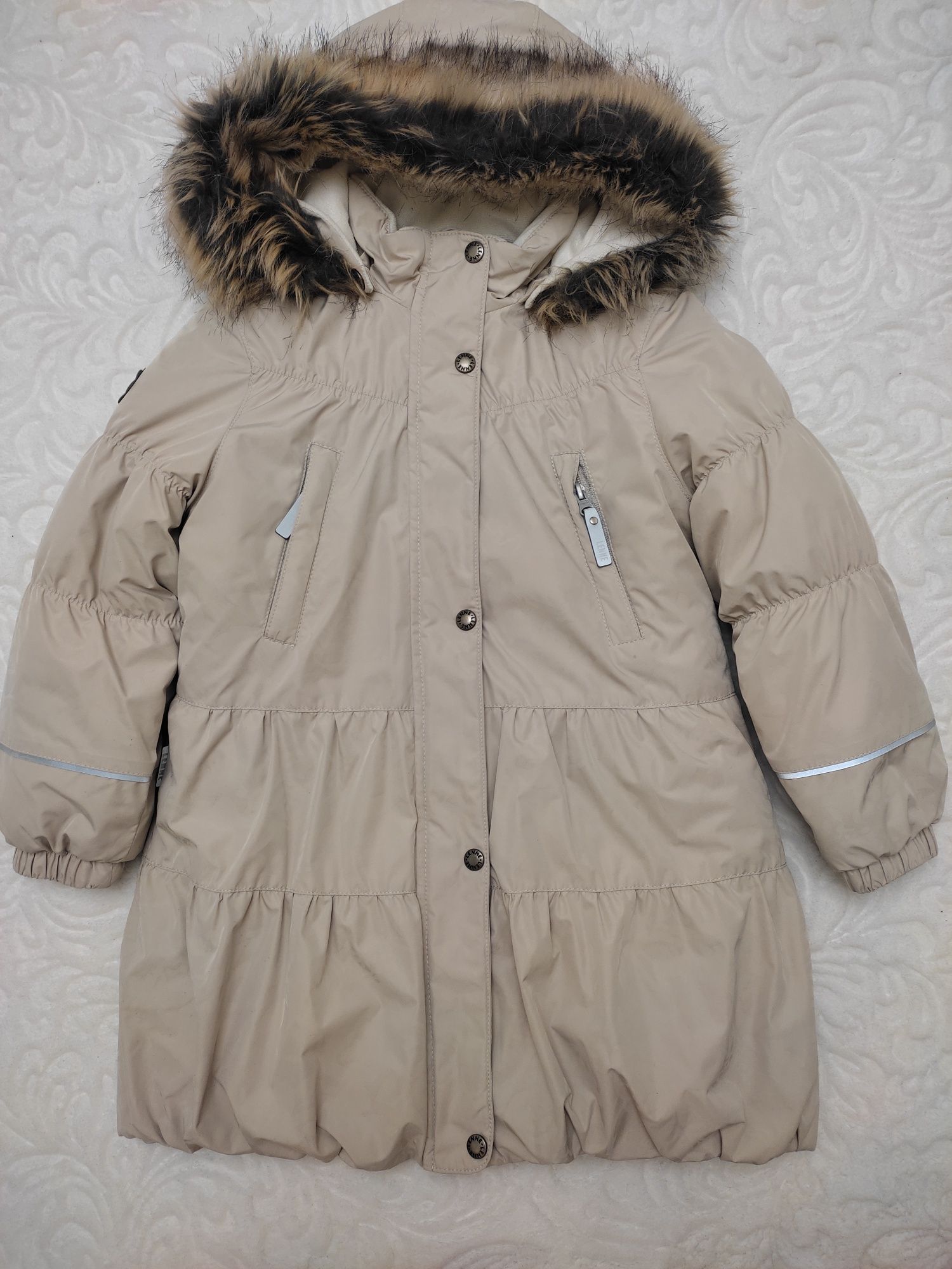 Зимове пальто від Lenne для дівчинки