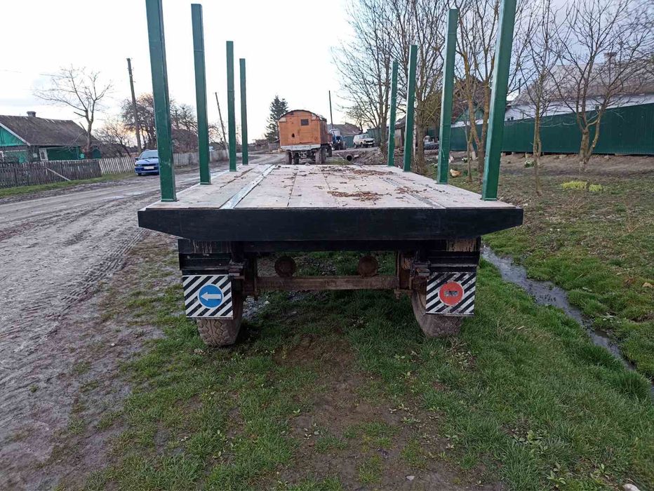 Прицеп лісовоз зіл обмін на камазовмький