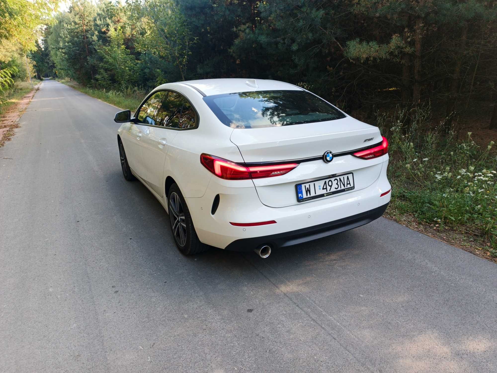 BMW 218i serii 2 Salon PL VAT 23% skóra 1 właściciel