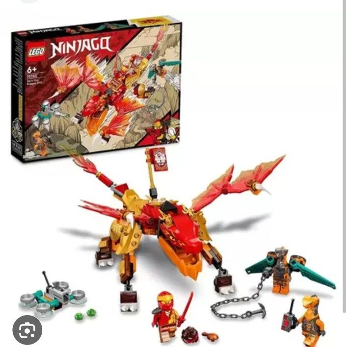 LEGO NINJAGO - Dragão do fogo Evo do Kai  - 71762