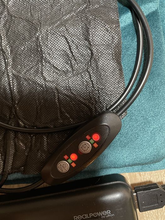 usb грілка грелка з вимикачем 20х15 см