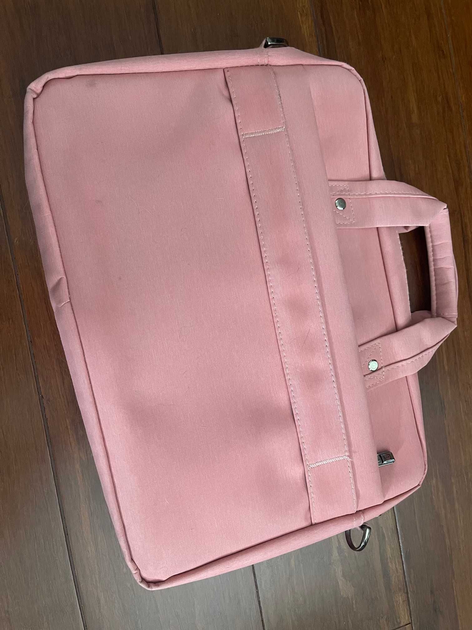 Torba na laptopa Burnur różowa
