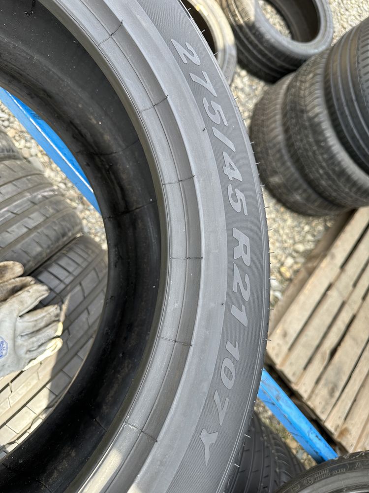 4шт 275/45/21 R21 Pirelli літні б/у шини