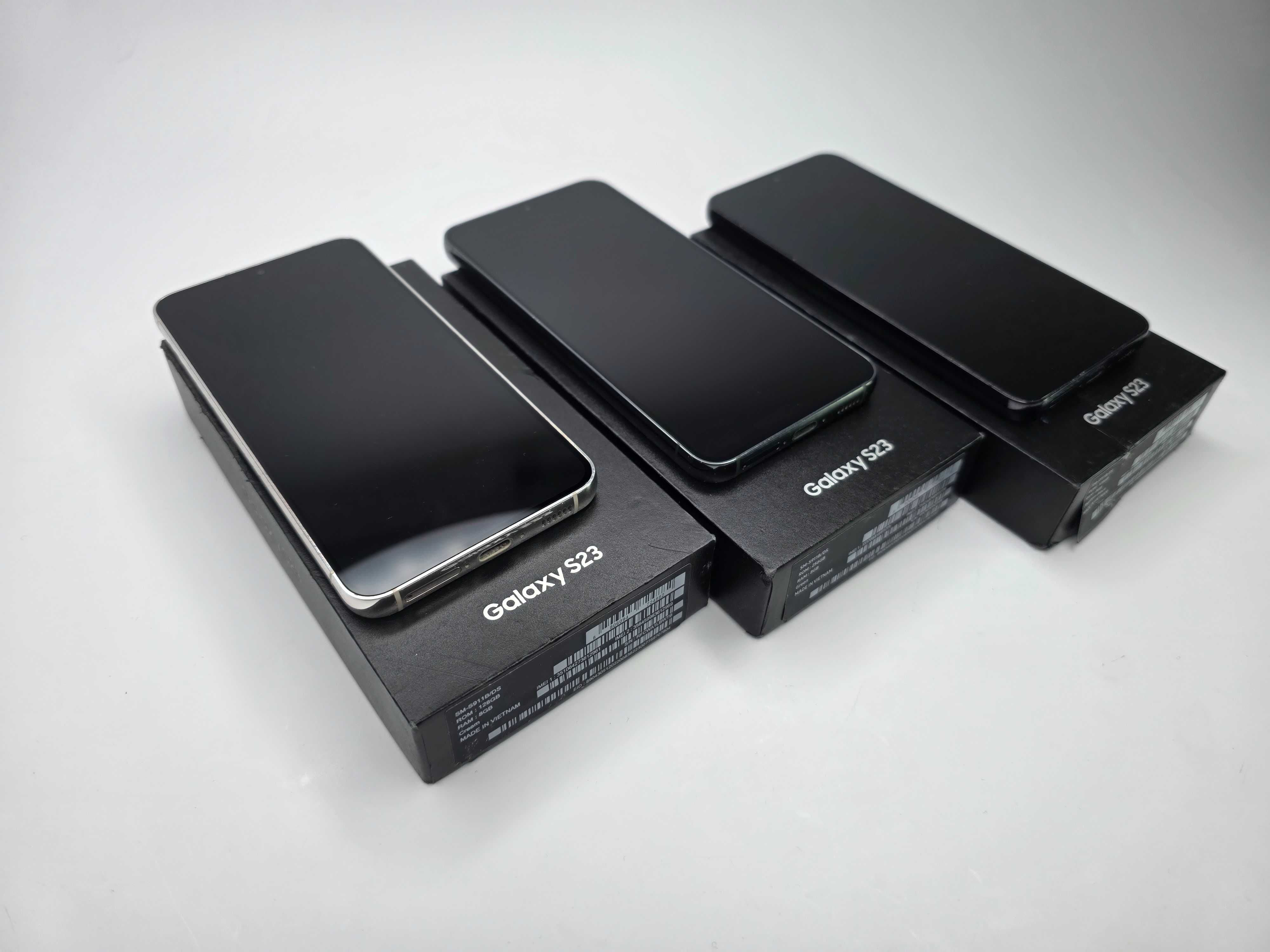 Samsung Galaxy S23 256gb komplet, gwarancja, sklep, raty