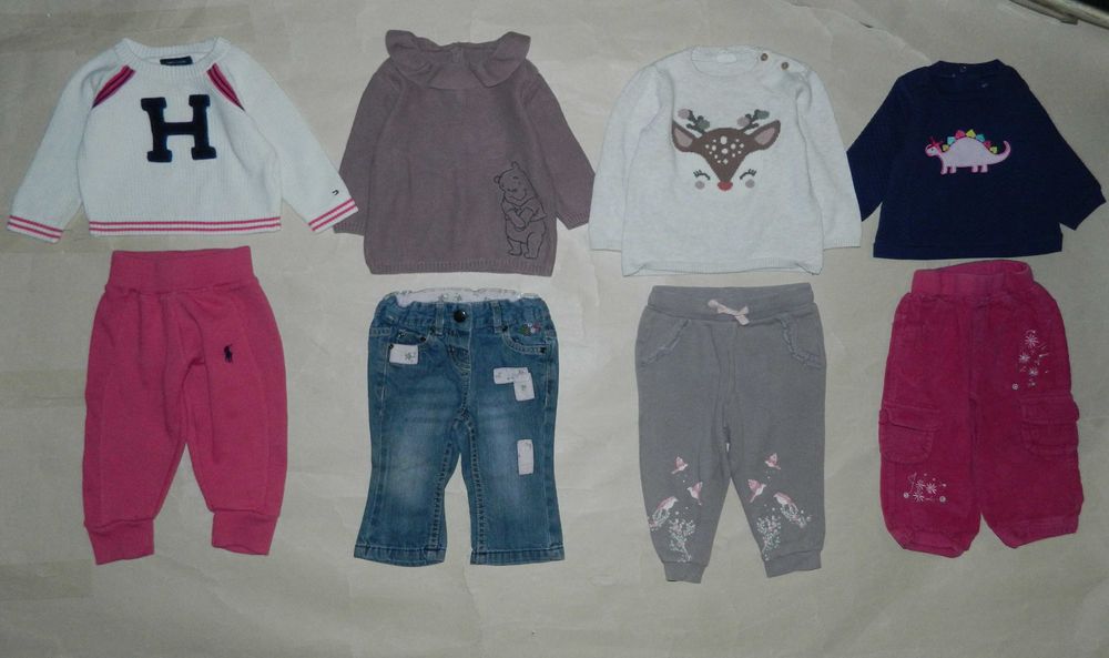 Пакет речей дівчинці 6-9 місяців зріст 68-74 см \ 30+ шт