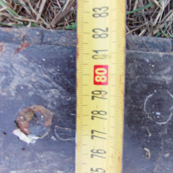 Porta exterior de madeira