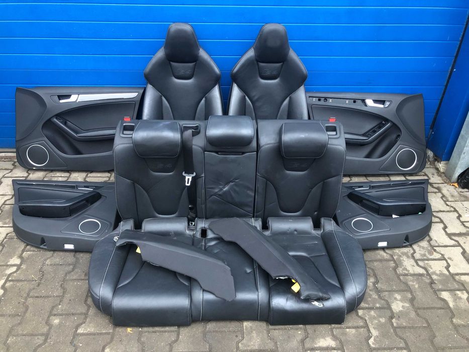 Fotele Wnetrze Skora RECARO AUDI S4 B8 A4