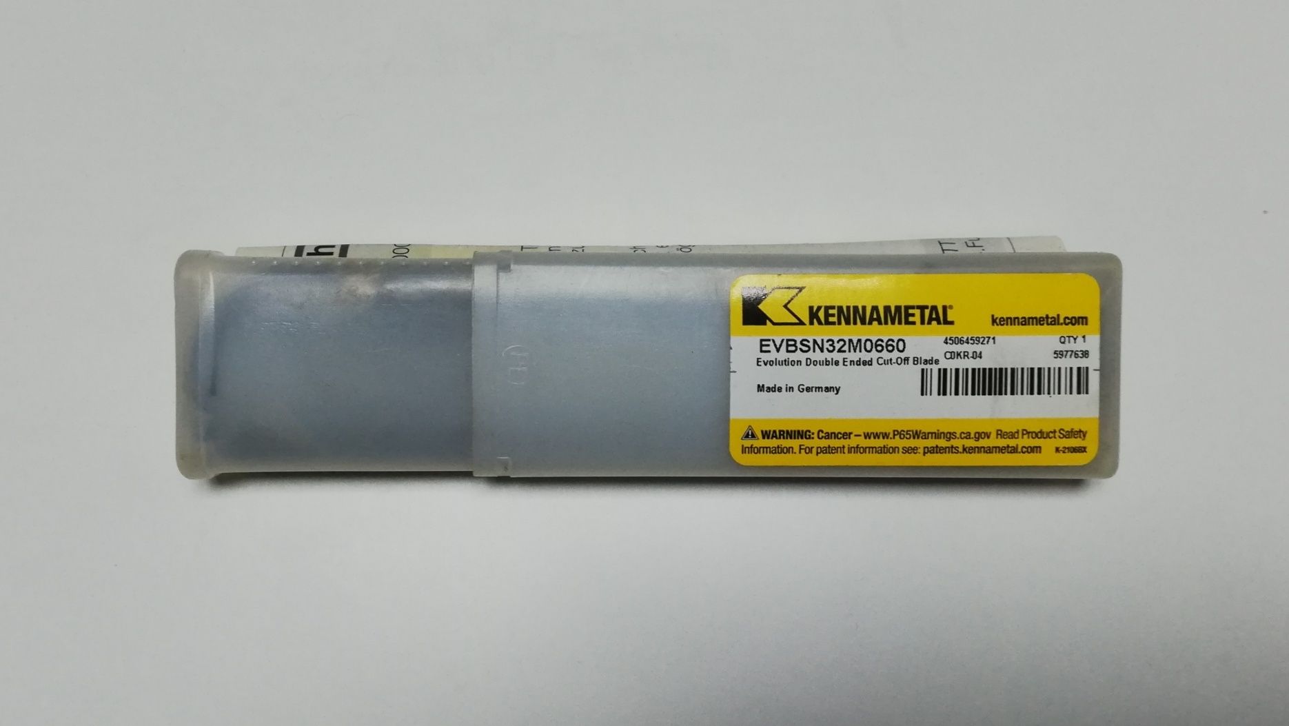 Listwa przecinaka Kennametal EVBSN32M0660 NOWA!