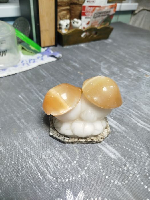 Фарфоровая шкатулка Грибочки