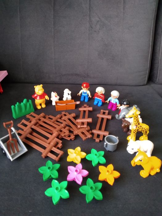 LEGO Duplo kreatywne klocki w wiaderku z pokrywką, aż 83szt.