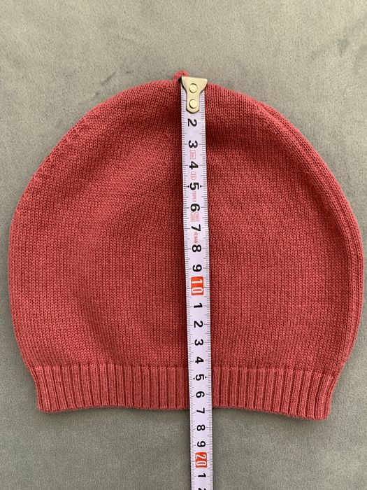 Dzianinowa czapeczka 6-12M