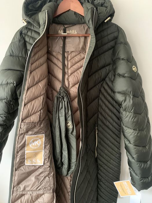 Michael Kors płaszcz puchowy packable M/ L